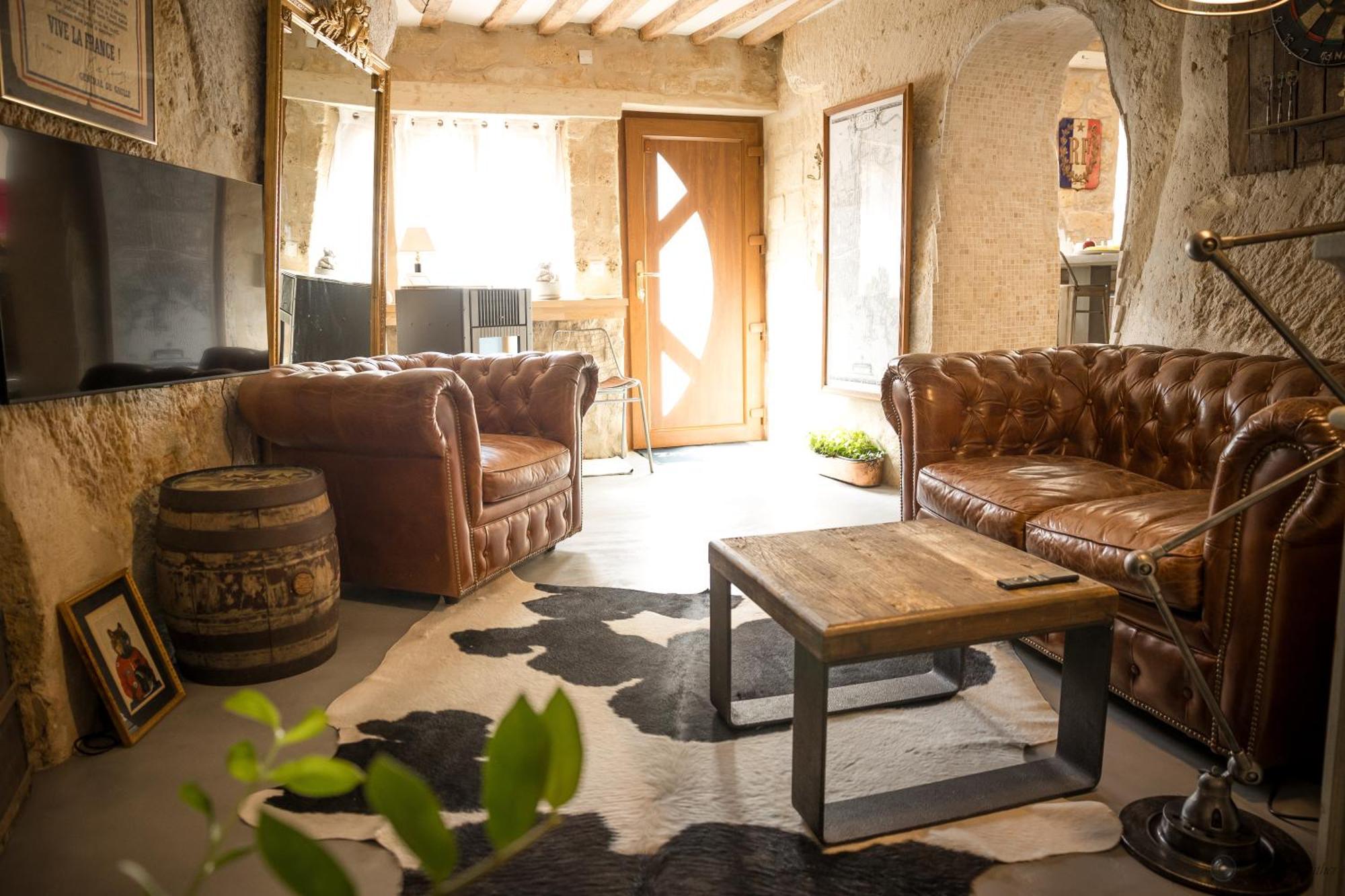 Chez Millouz - Triplex Semi-Troglodyte Apartment Pontoise Exterior photo